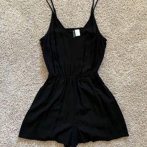 H&M Black Romper